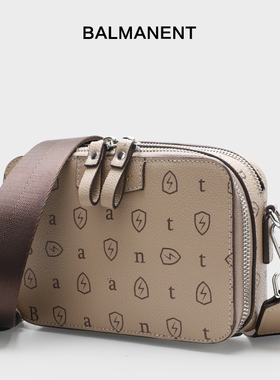 Bal Manent/巴玛特斜挎包男2025新款男士包包小众个性通勤单肩包