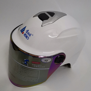 爱得乐 电动摩托车3C认证头盔 踏板车半盔 防紫外线透气 0602A