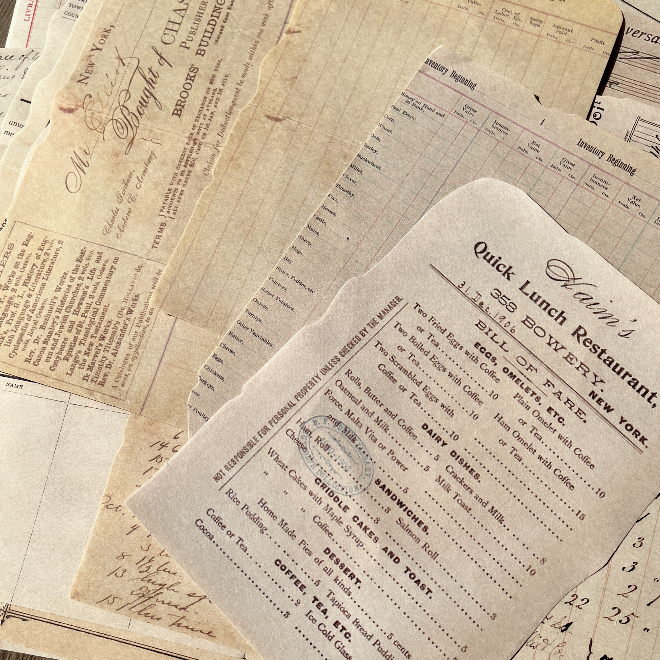 复古欧式报纸英文信件素材手帐junk journal摆拍装饰背景纸打印