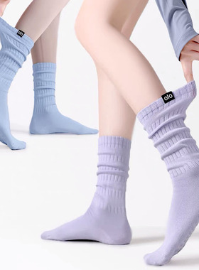 C.CYA普拉提瑜伽袜子女专业中筒防滑袜防臭健身舞蹈运动地板袜