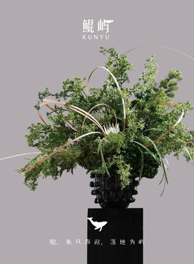 新中式KYSA134前台售楼处部简装