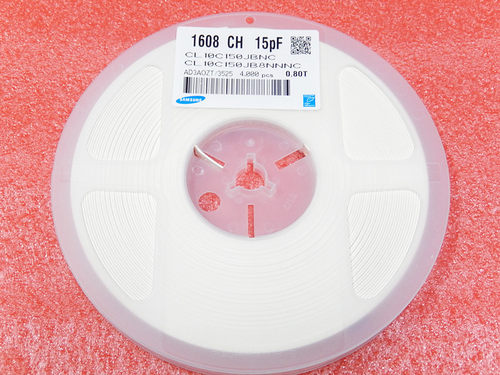 0603 15pF 50V 贴片三星电容（4000只）整盘价