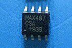 贴片 MAX487CSA 总线收发器 RS485/422 SOP-8