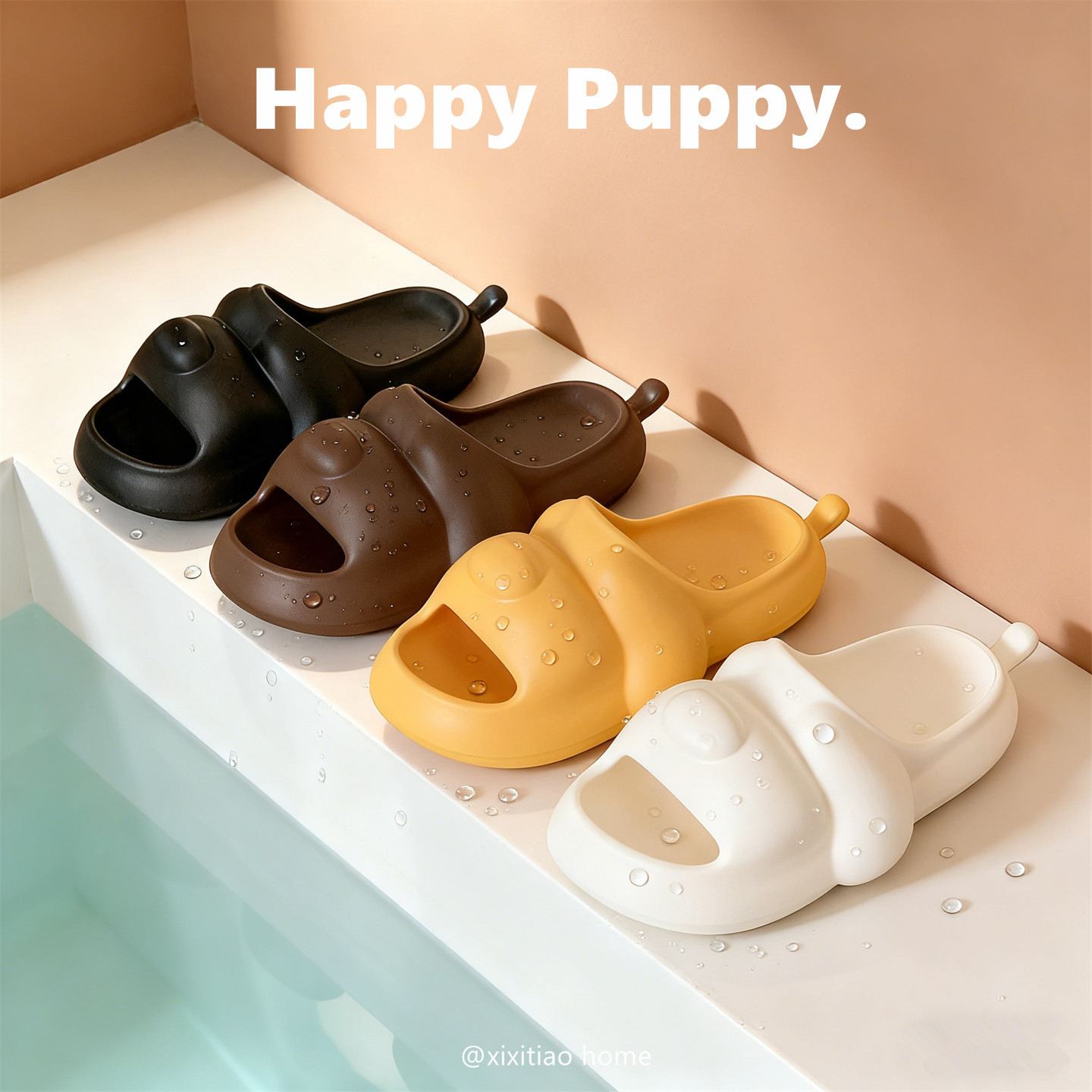 细细条 日系小狗足弓拖鞋女夏学生居家防滑软底趣味休闲外穿凉拖,居家布艺,居家凉拖/凉鞋,淘宝优惠券,粉丝福利购,淘宝优惠卷