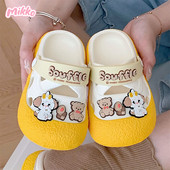 Mikko联名洞洞鞋 细细条 亲子度假沙滩凉拖舒适软底学生户外女夏季