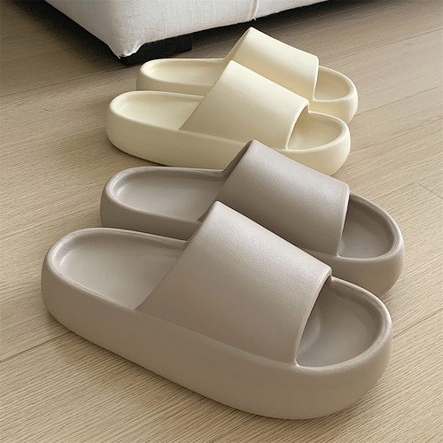 细细条eva简约时尚厚底男女拖鞋