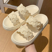 双带拖鞋 细细条 居家防滑软厚底个性 时尚 甜美仙女风凉拖鞋 女夏季