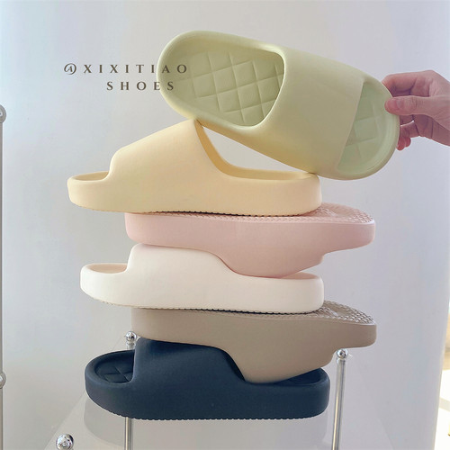 细细条简约风休闲百搭情侣拖鞋