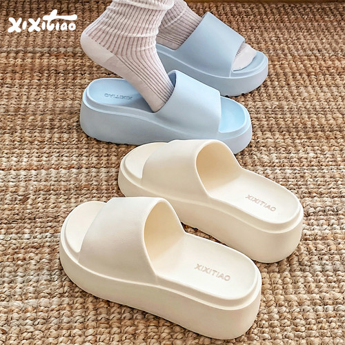 细细条EVA增高外穿网红拖鞋