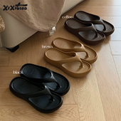 海边度假休闲凉拖鞋 细细条 韩系复古百搭EVA防滑防臭人字拖女夏季