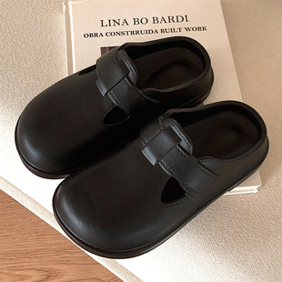 勃肯包头拖鞋 凉拖鞋 女春夏季 百搭新款 外穿韩系复古风时尚 细细条