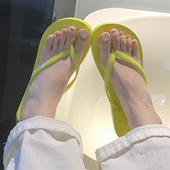 外穿防滑度假沙滩凉拖鞋 细细条 网红软底果冻人字拖女夏ins潮时尚