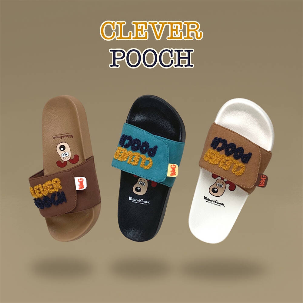 细细条正版掌门狗时尚一字拖鞋