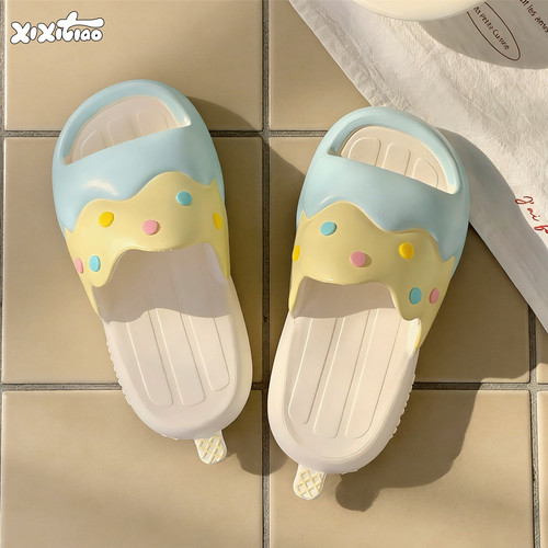 细细条冰棍拖鞋女学生可爱外穿