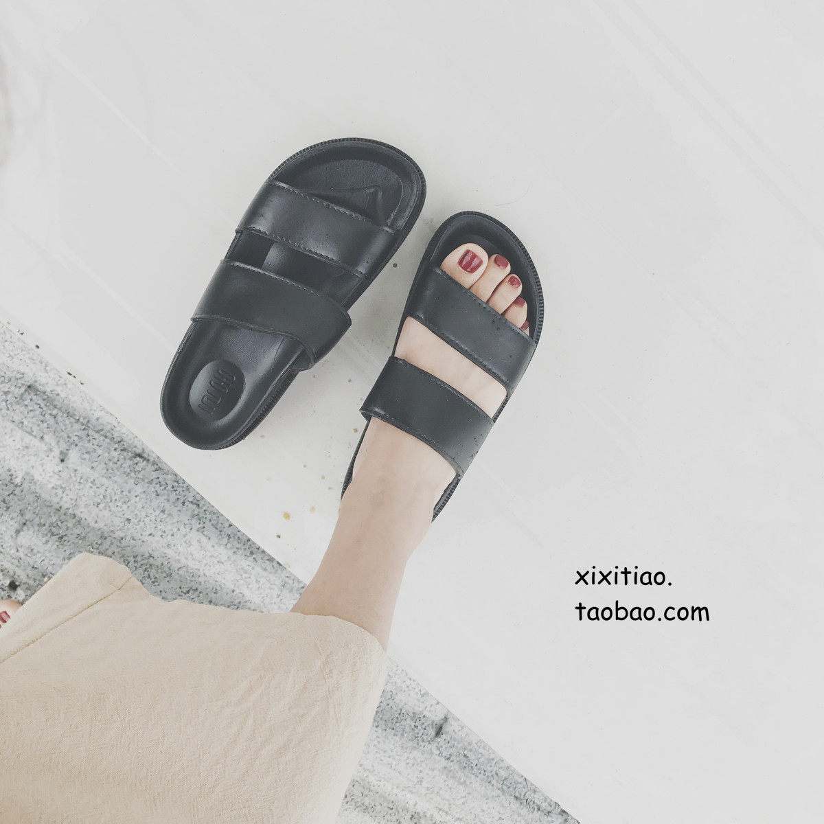 Sandales femme OTHER   en plastique - Ref 2666619 Image 1