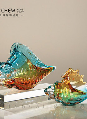 大众家居玻璃摆设品客厅餐桌玄关