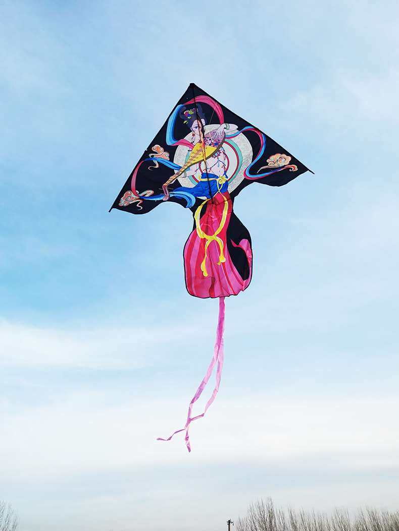 2023新款风筝敦煌飞天舞大人专用成人大型风筝微风易飞初学者新手