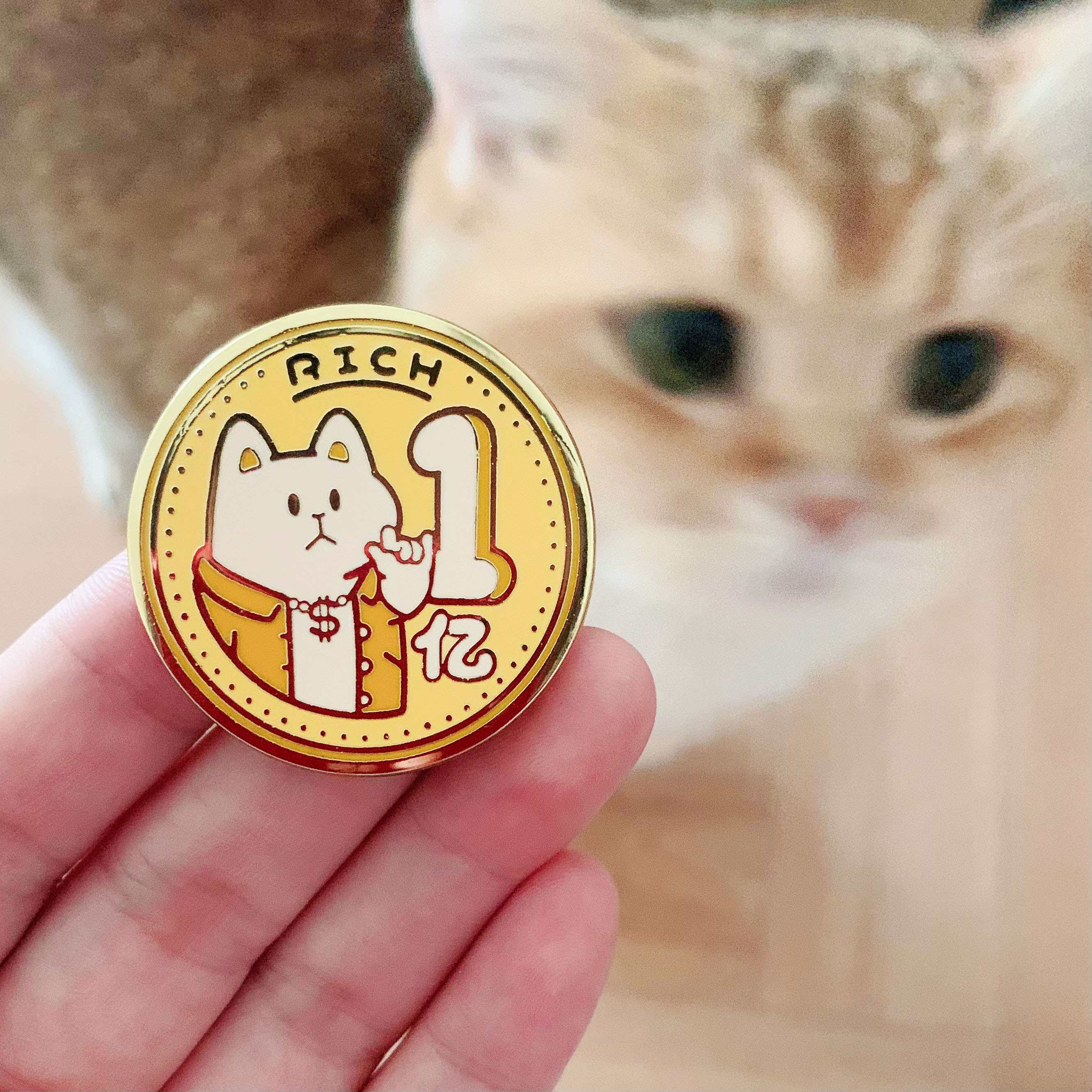 别动小行星|猫币原创金属胸针徽章pin男女潮个性可爱日韩礼物