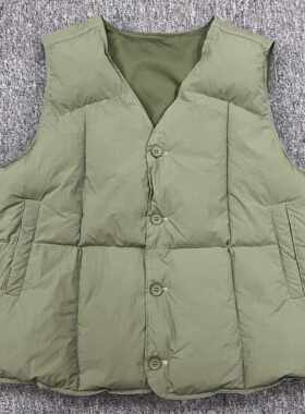 厚冬轻背心马甲保暖棉服外套男