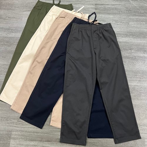 试衣间尾货春夏季男士纯色休闲裤