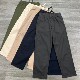 男士 纯色休闲裤 青年款 试衣间尾货春夏季 水洗棉百搭阔腿长裤 子潮牌