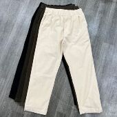 亲肤百搭有弹力直筒长裤 外贸尾货男装 灯芯绒秋冬保暖抽绳休闲裤 潮