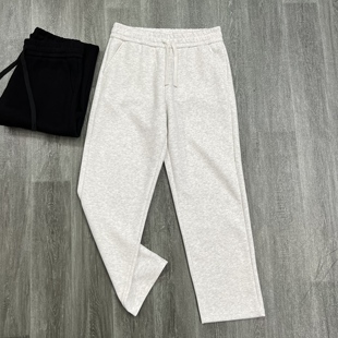 外贸单男士针织休闲运动卫裤潮秋季宽松百搭直筒裤松紧腰长裤男装