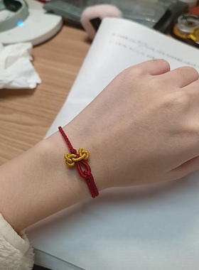 手工编织文昌结上岸手绳