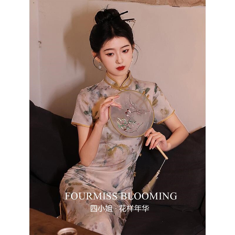 【花样年华】国风旗袍|民改良穿复古新日常2026春风可中式连衣裙