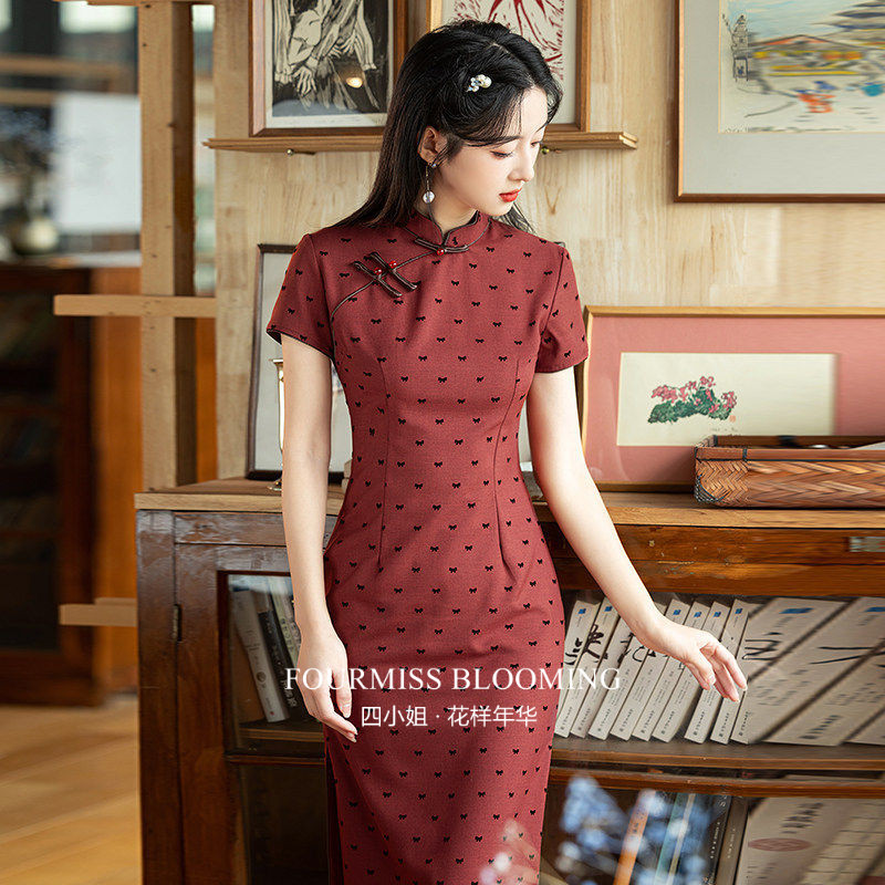 【花样年华】国风旗袍|2026新款夏季改良洋装女复古年轻款文艺