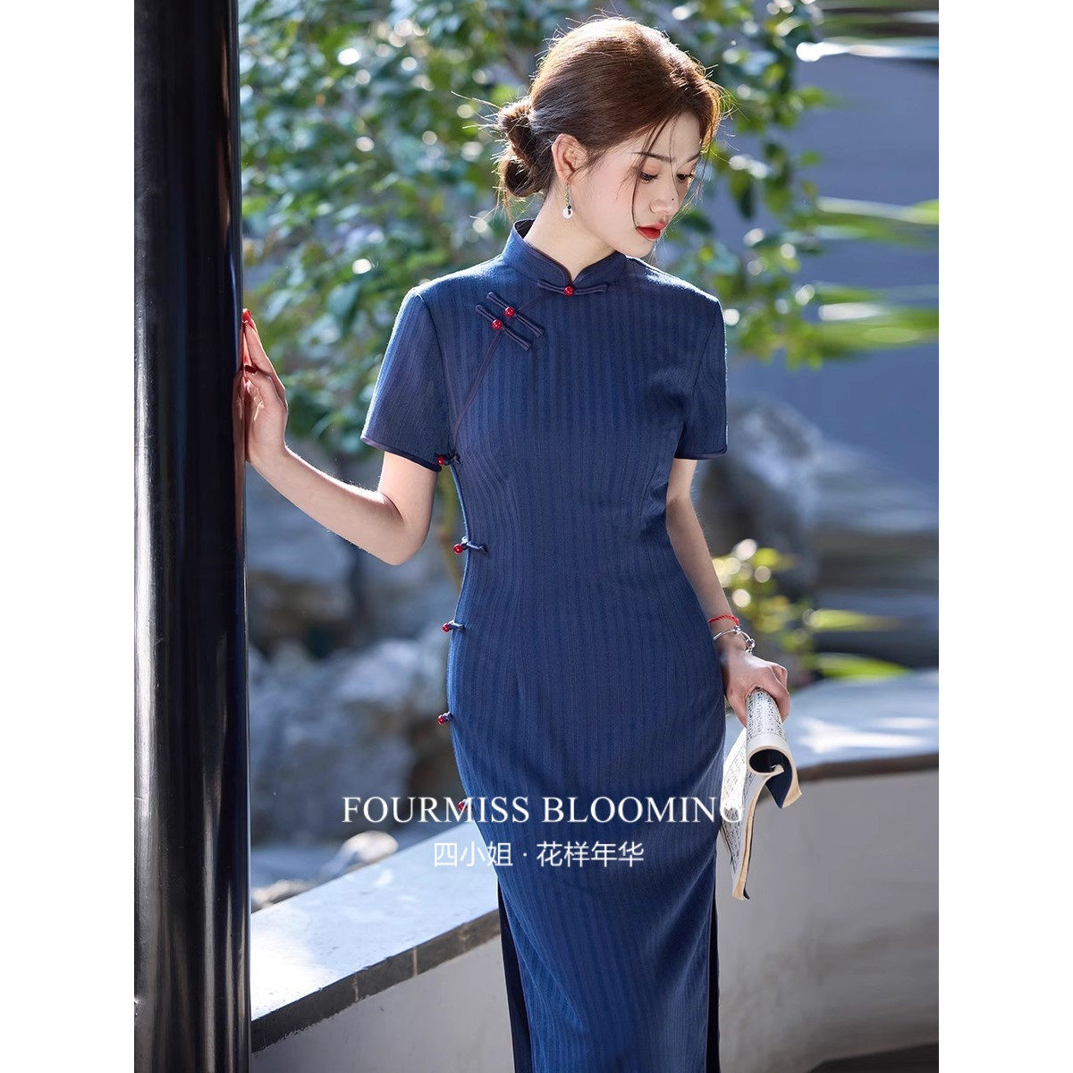 【花样年华】国风旗袍|新中式复古改良夏短袖连衣裙日常可穿文艺