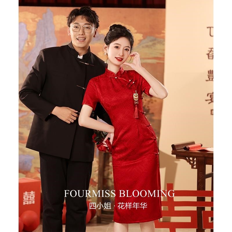 【花样年华】国风旗袍|高级感回门2026便装中式服订婚礼服改良新