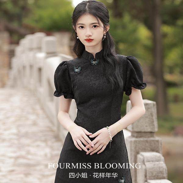 【花样年华】国风旗袍|短款改良2026春夏年轻少女日常可穿小个子