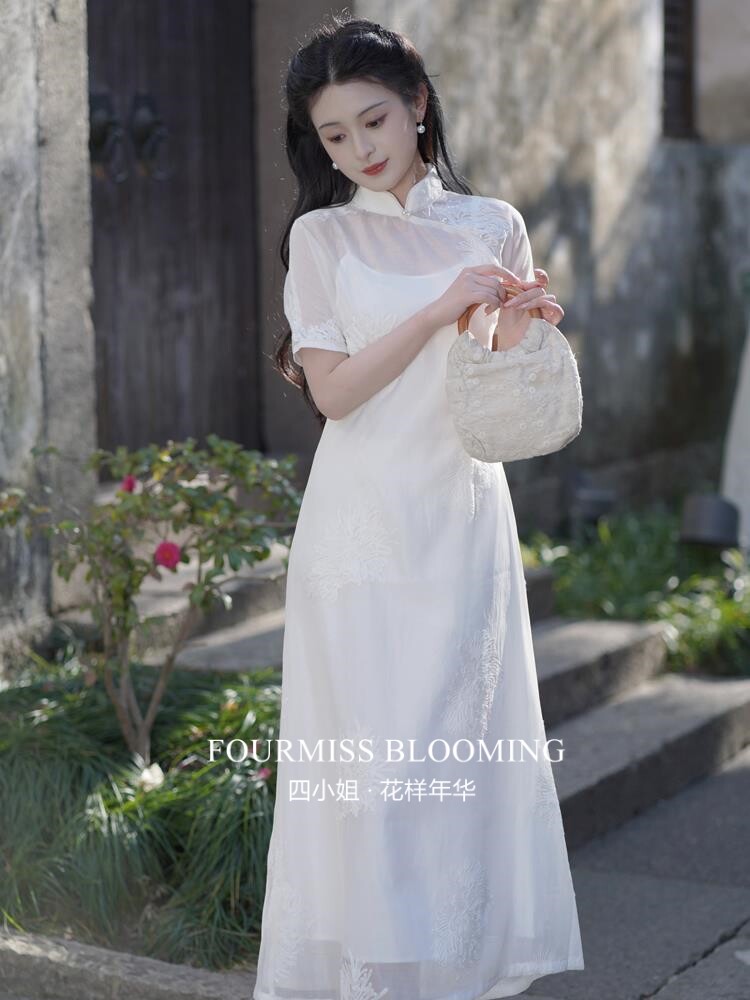 【花样年华】国风旗袍|新少女连衣裙春夏气质2026中式改良优雅款