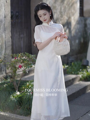 【花样年华】国风旗袍|新少女连衣裙春夏气质2026中式改良优雅款
