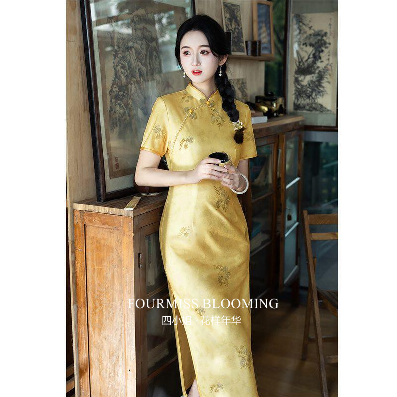 【花样年华】国风旗袍|2026新款夏少女新中式女装连衣裙小个子