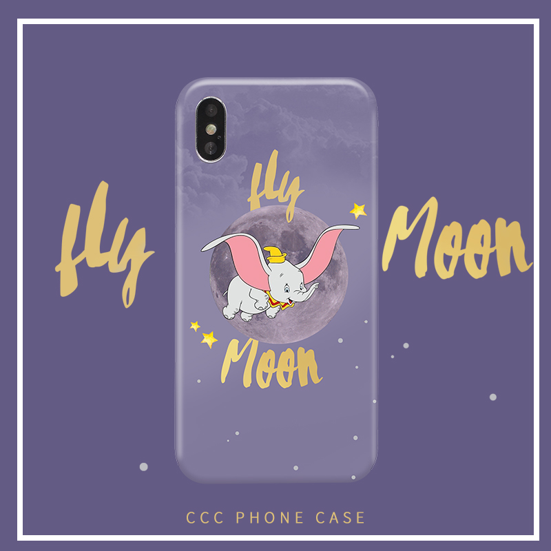 原创适用于苹果小飞象手机壳