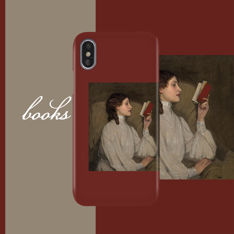 原创苹果11iphone8油画手机壳