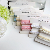 外单双层木耳弹力褶皱蕾丝花边松紧带diy娃衣袖 口装 饰荷叶边辅料