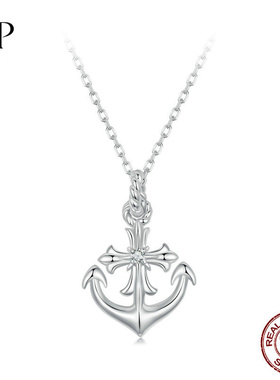 锦河畔船锚项链066554