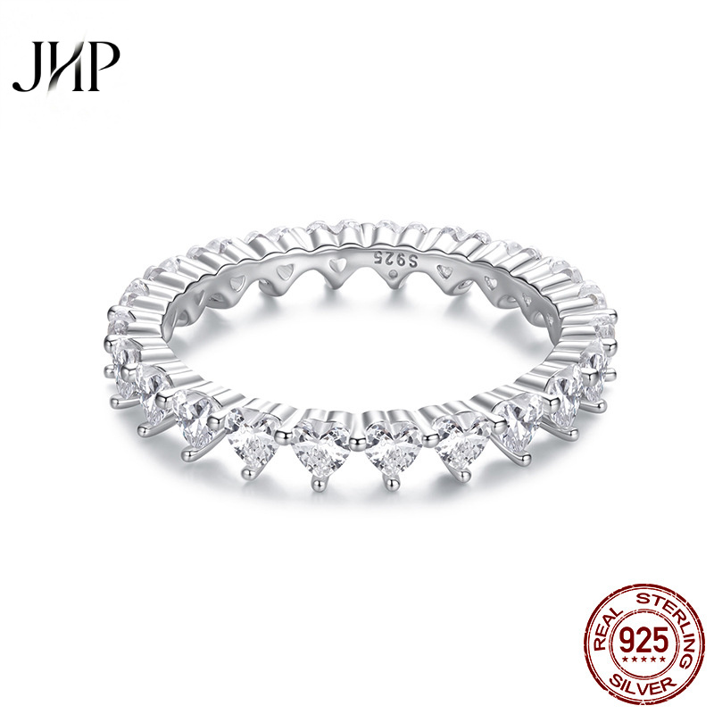 锦河畔锆石爱心排戒62