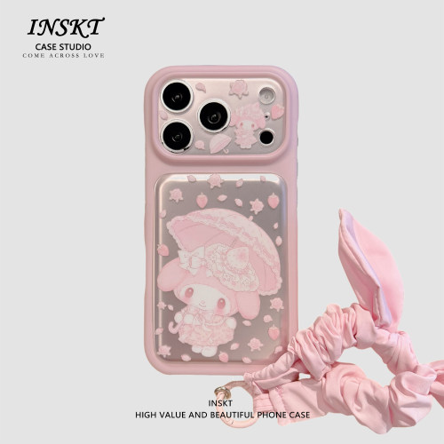 inskt甜系洛丽塔美乐蒂原创适用iphone17promax手机壳苹果17软硅胶套18pro网红新款小众16防摔15个性日韩卡通