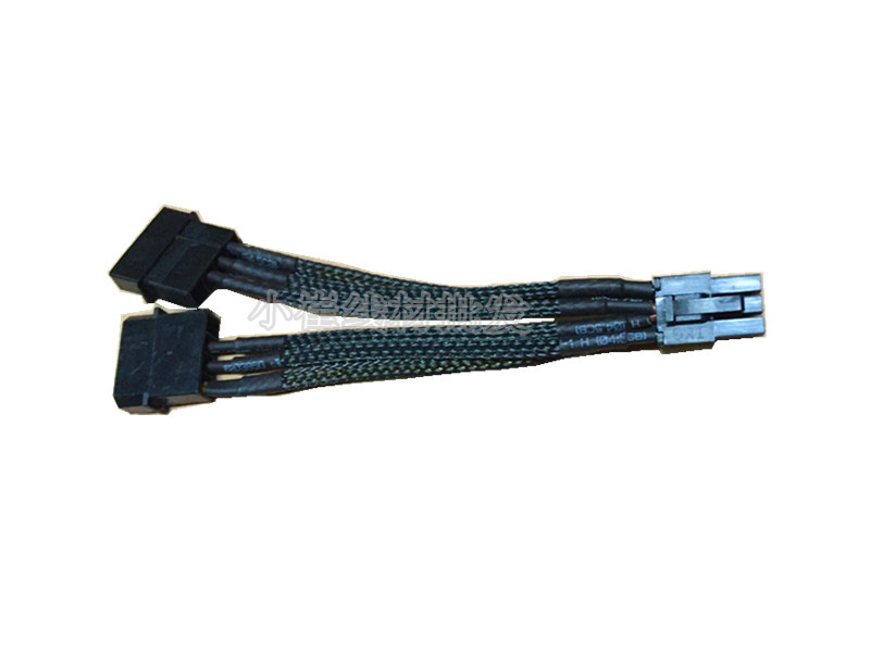 原装电源线4pin电脑供电线纯铜