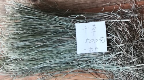 爆晒梳理捶打过野生靰鞡草