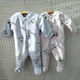 外贸秋冬宝宝长袖 珊瑚绒59 73码 包脚爬服新生婴儿衣服连体衣哈衣