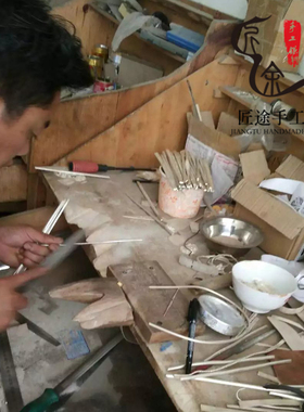 定制纯银999情侣私人银饰品