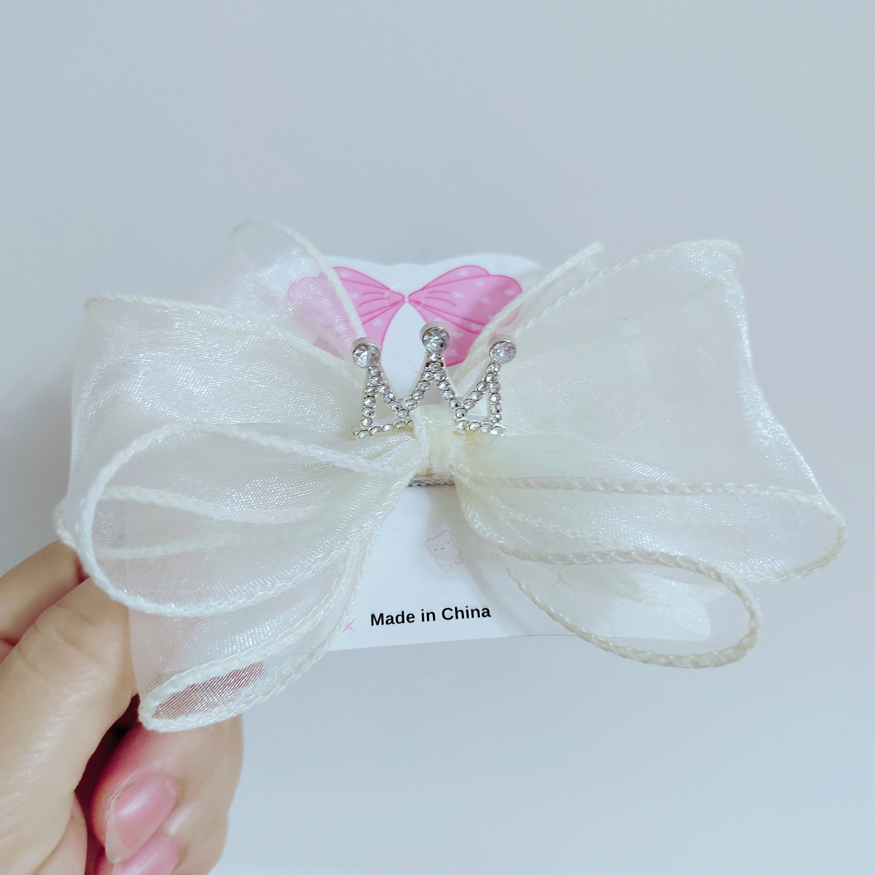 合金皇冠公主发卡头饰顶夹小女孩