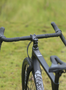 PRO外摆角设计碳纤维把大角度弯把越野公路自行车GRAVEL车把30度