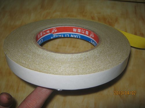 LIAN LI TAPE 高品质 黄色强粘双面胶 加强力黄双面胶纸 13MM*50M
