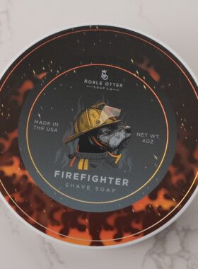 美国水獭剃须皂 Noble Otter -FIREFIGHTER 消防员剃须皂